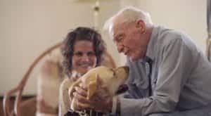 Hospice Pet Therapy Provides Relief