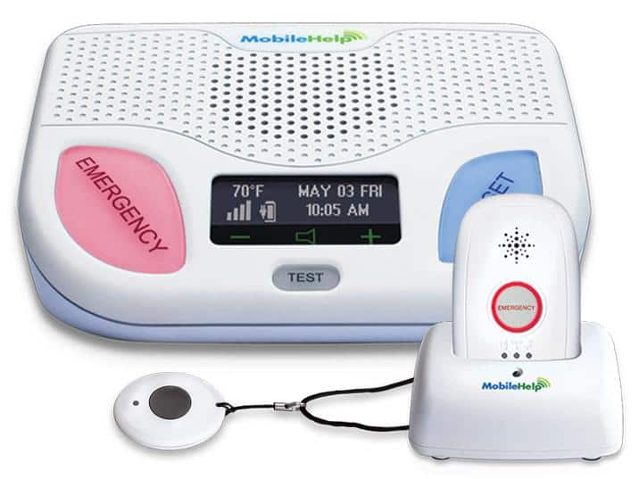 MobileHelp Duo medical alert system for both in and outside the home.