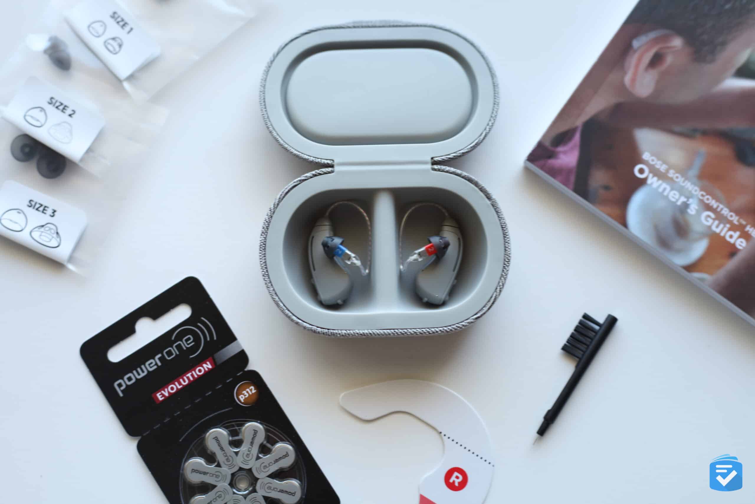 Bose SoundControl Hearing Aids Unpackaging