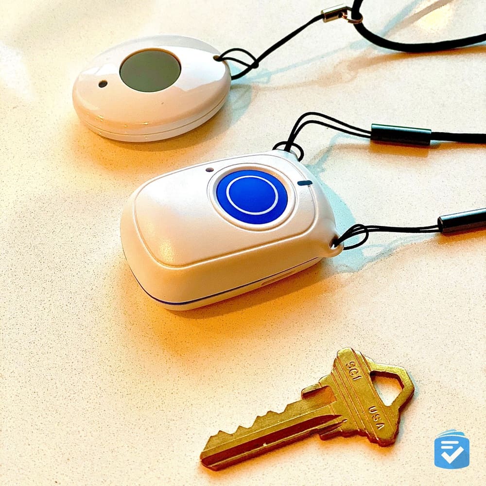 ADT help button and the fall detection pendant