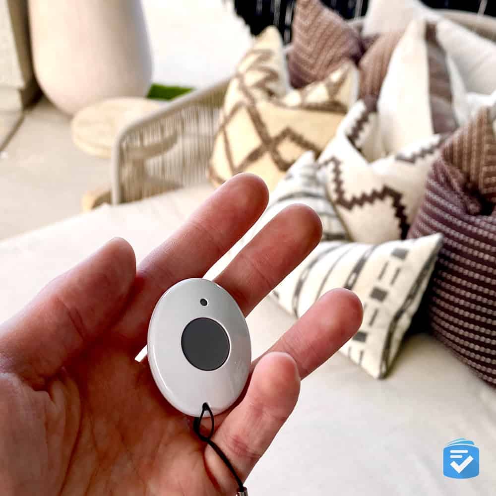 The in-home help button could connect from my patio