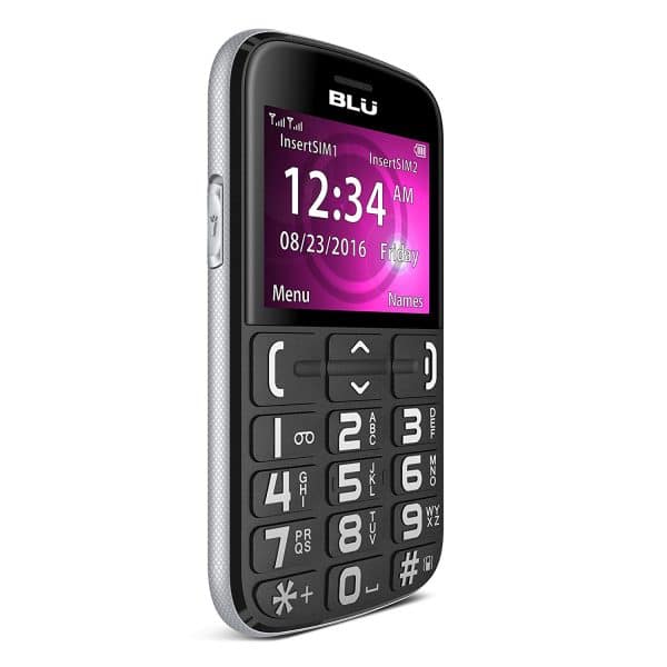 BLU Joy cell phone with big buttons 