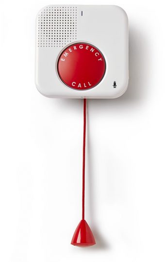 The GetSafe wall buttons are a nice addition to their in-home medical alert package.