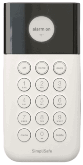 SimpliSafe Keypad