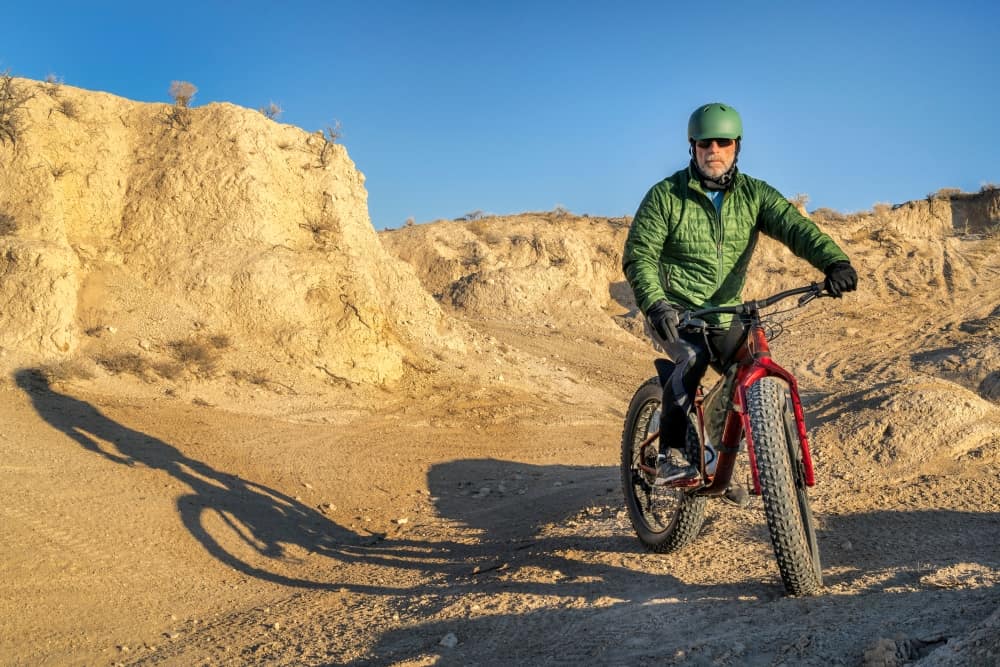 Biking in Badlands National Park