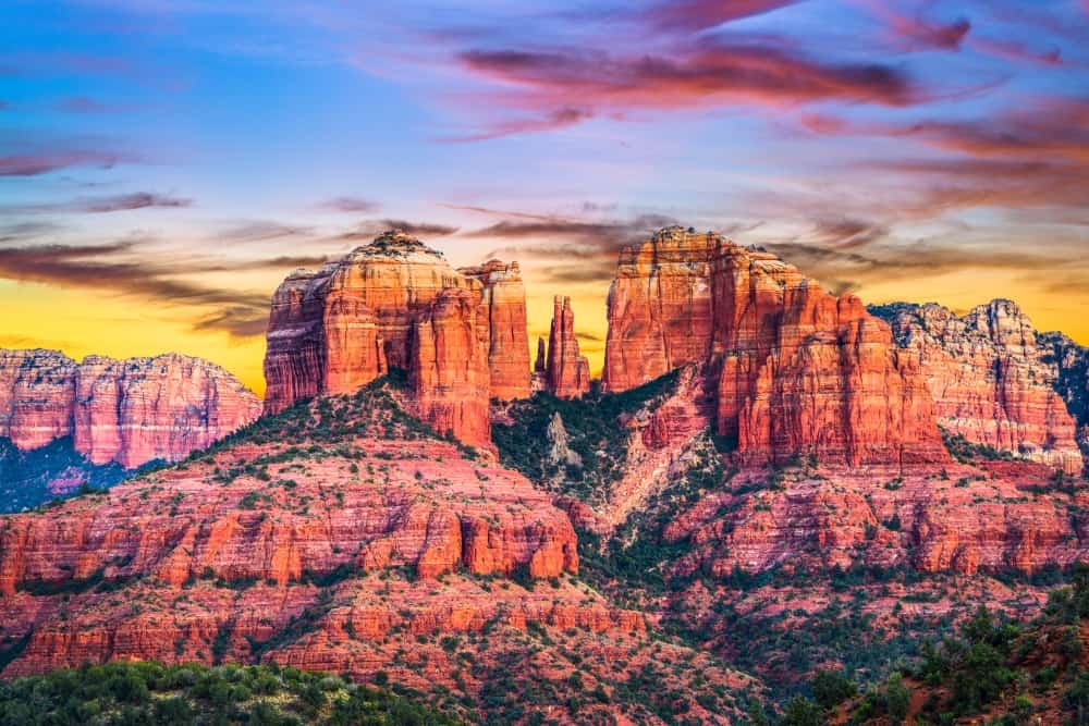 Sedona's Cathedral Rock at Sunset