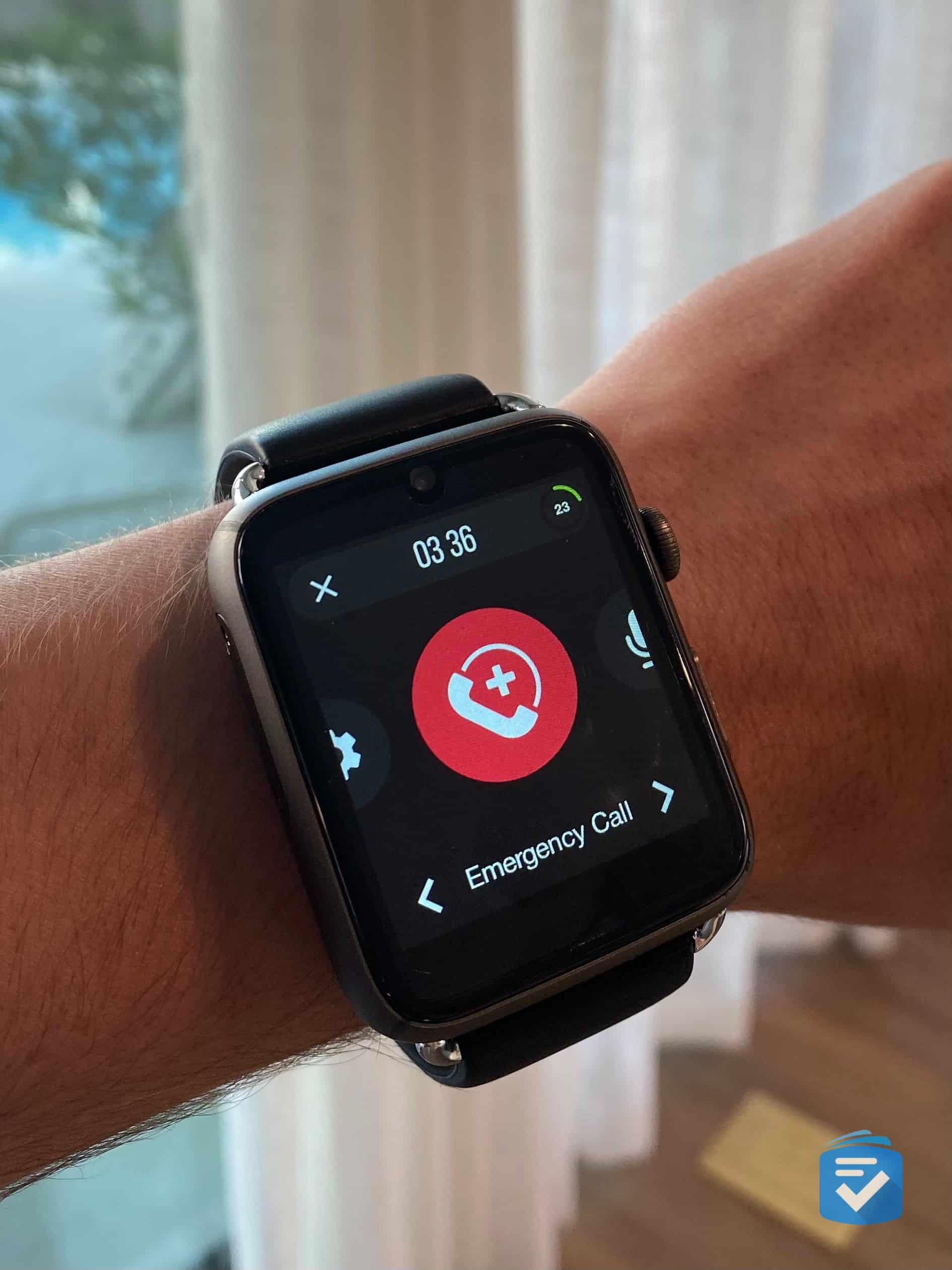 WellBe Smartwatch emergency calls