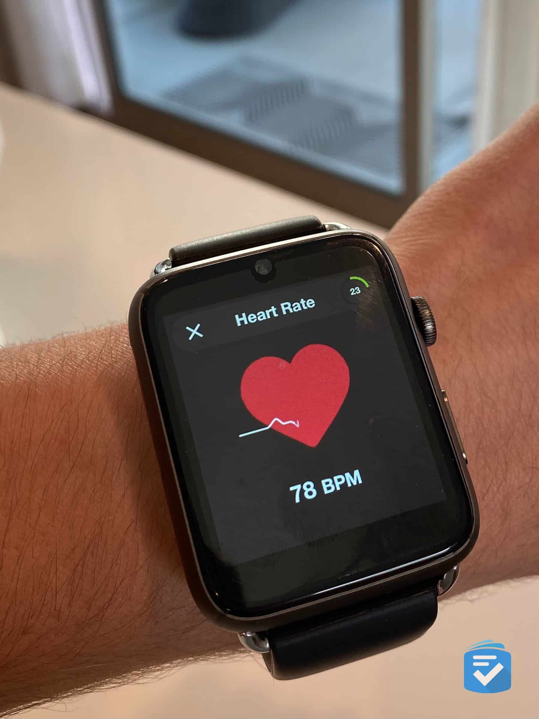 WellBe Smartwatch heart rate monitor