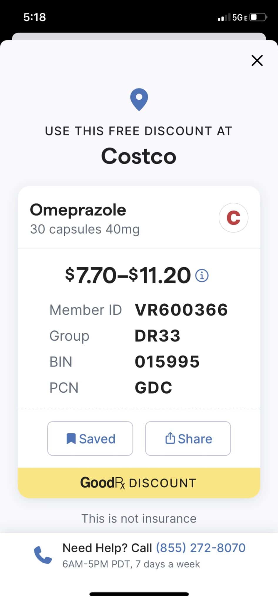 GoodRx Gold Prescription Discount Card Review 2024