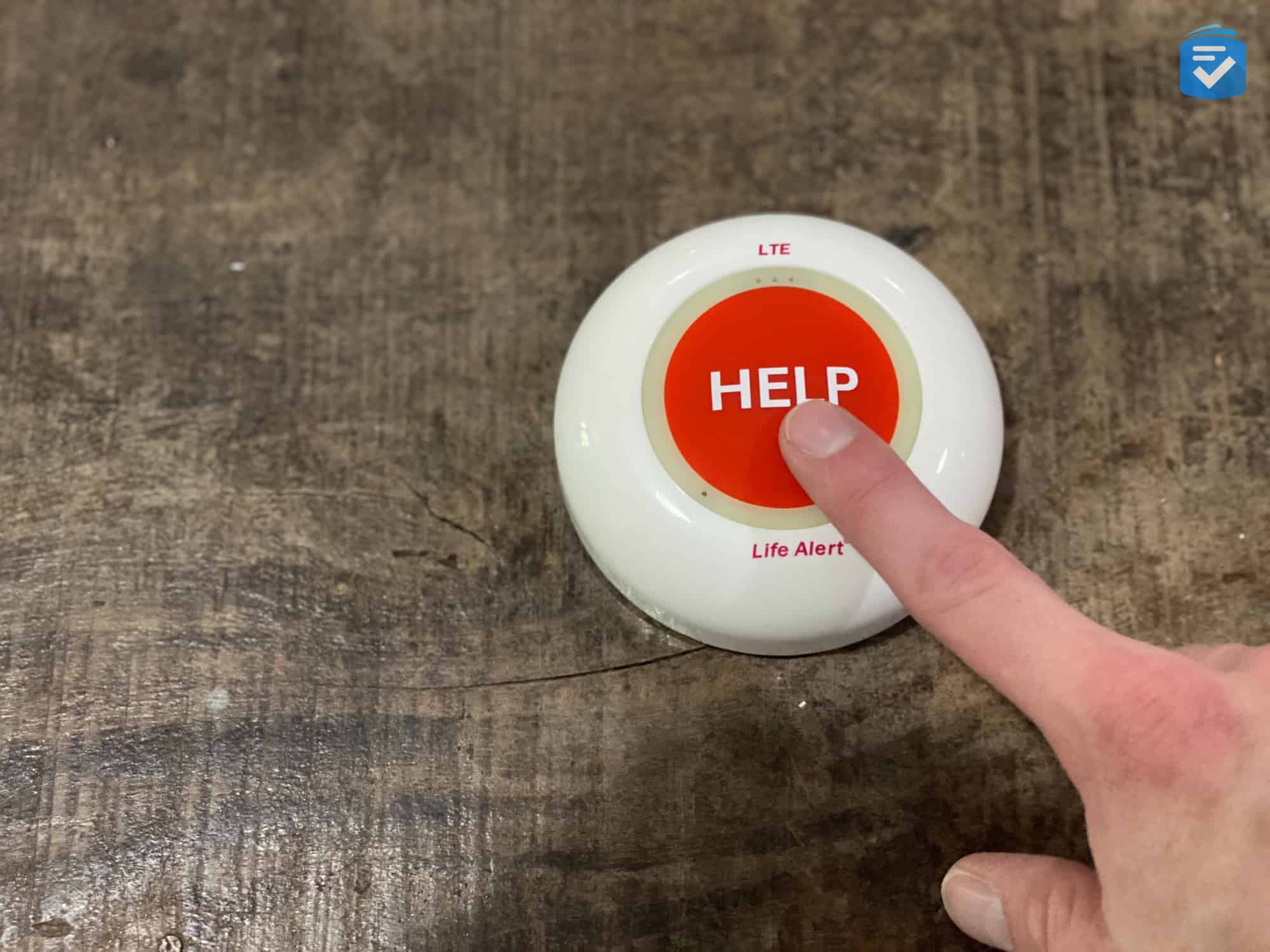 Life Alert Wall-Mounted Help Button