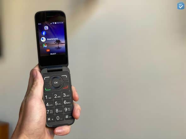 het kan Helm onkruid Alcatel Flip Phone Review 2023 | TheSeniorList.com