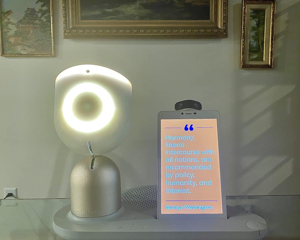 Elliq review a robot companion for seniors the senior list