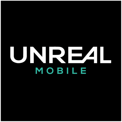 UNREAL mobile logo