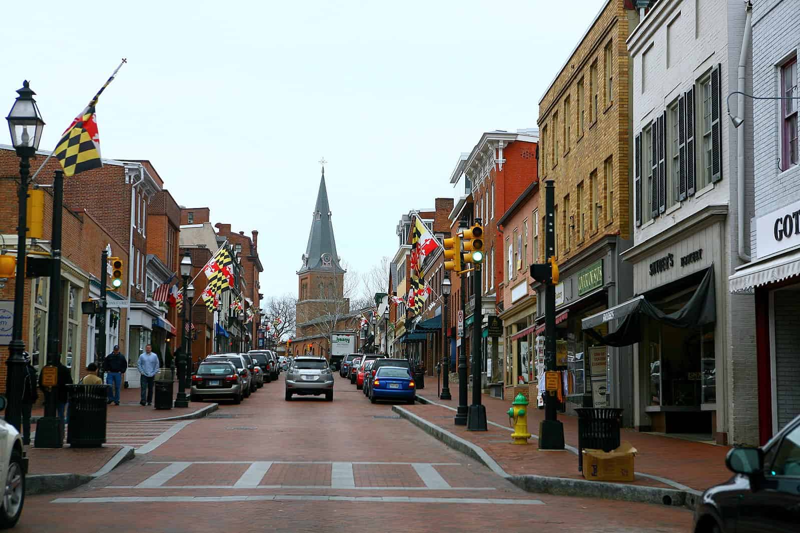 Downtown Annapolis (image courtesy of Flickr user high limitzz)