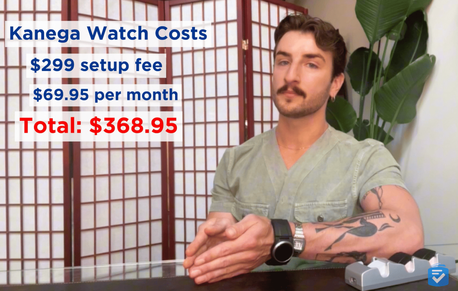 Kanega Watch Costs