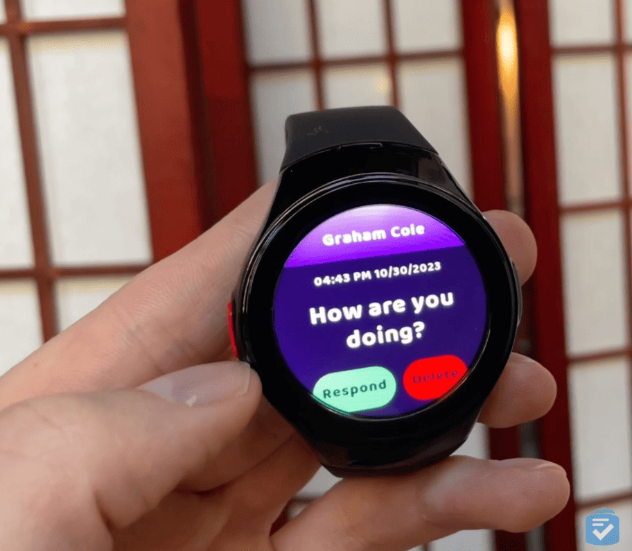 MGMove Watch Messaging