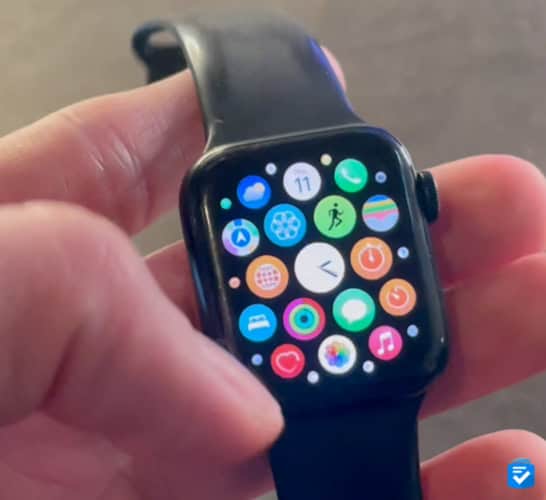 The Apple Watch has countless features and apps, which are accessed through the watch's touch screen.