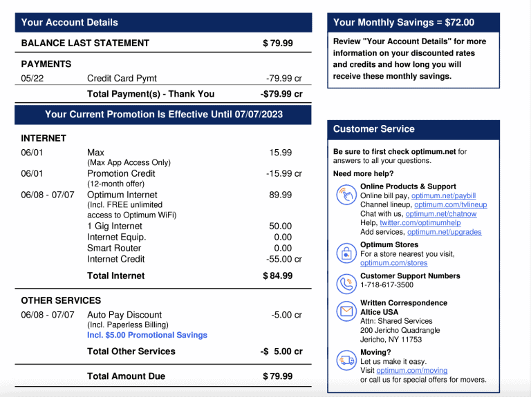 Optimum internet plans for seniors 2025 the senior list
