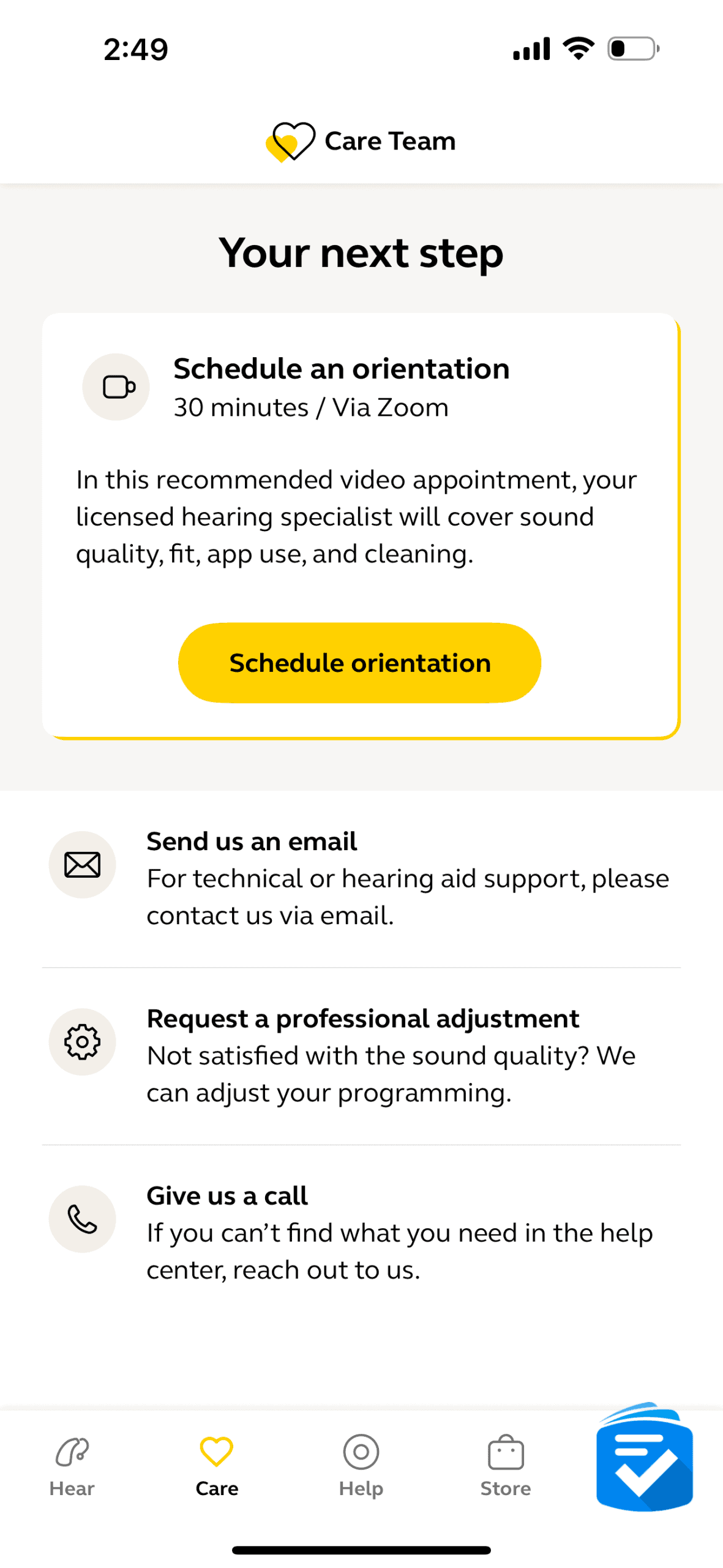 Virtual Consultation on Jabra Enhance Select 700 (1) Virtual Consultation on Jabra Enhance Select 700 (1)