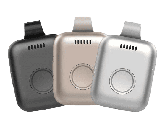 Medical Guardian’s Guardian Flex is 30% smaller than their previous devices. Medical Guardian has systems for both in-home and mobile use.